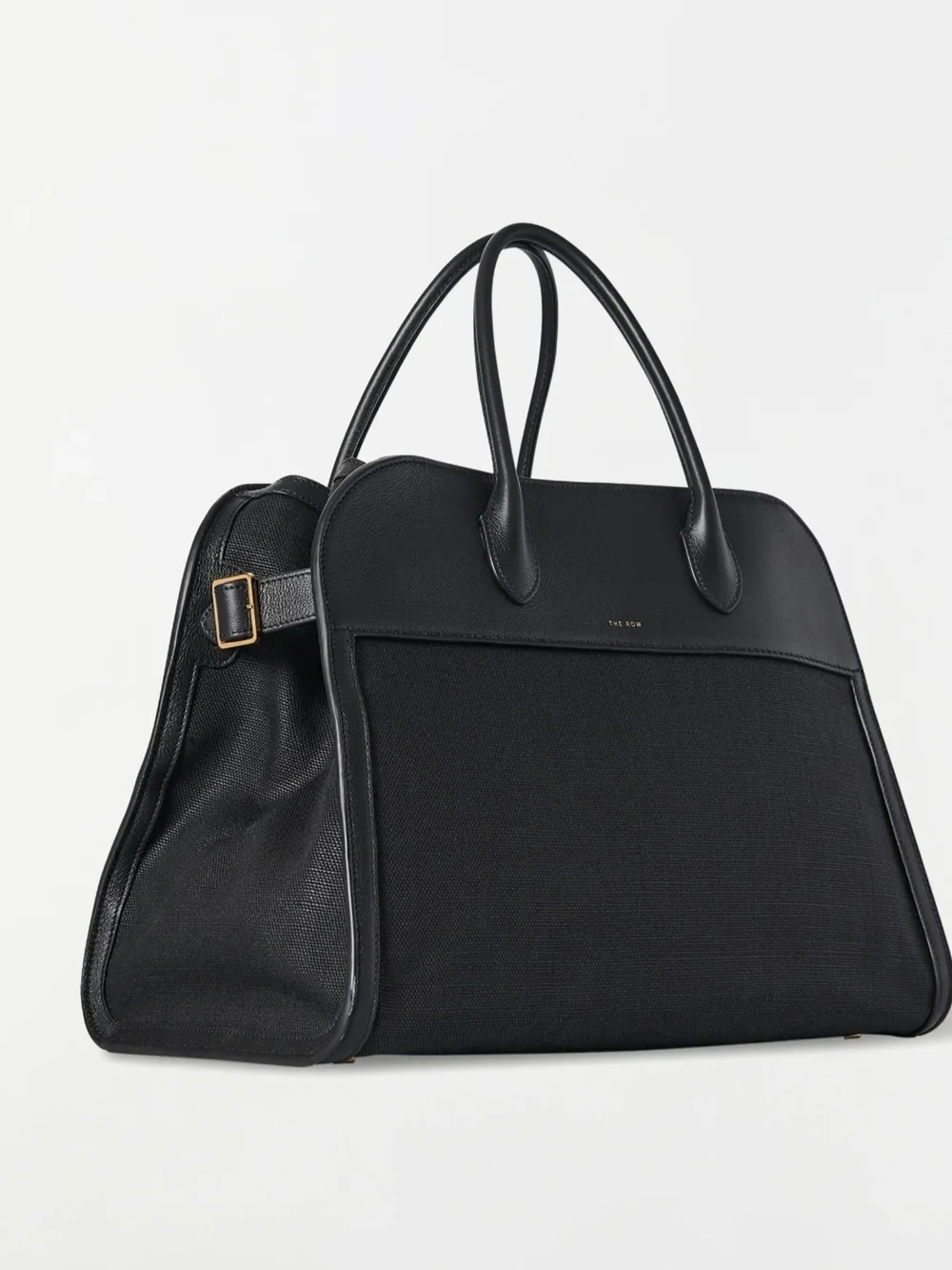 BCBG Black Structured Satchel Tote